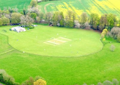South Wales Hunts Cricket Club aerial shot